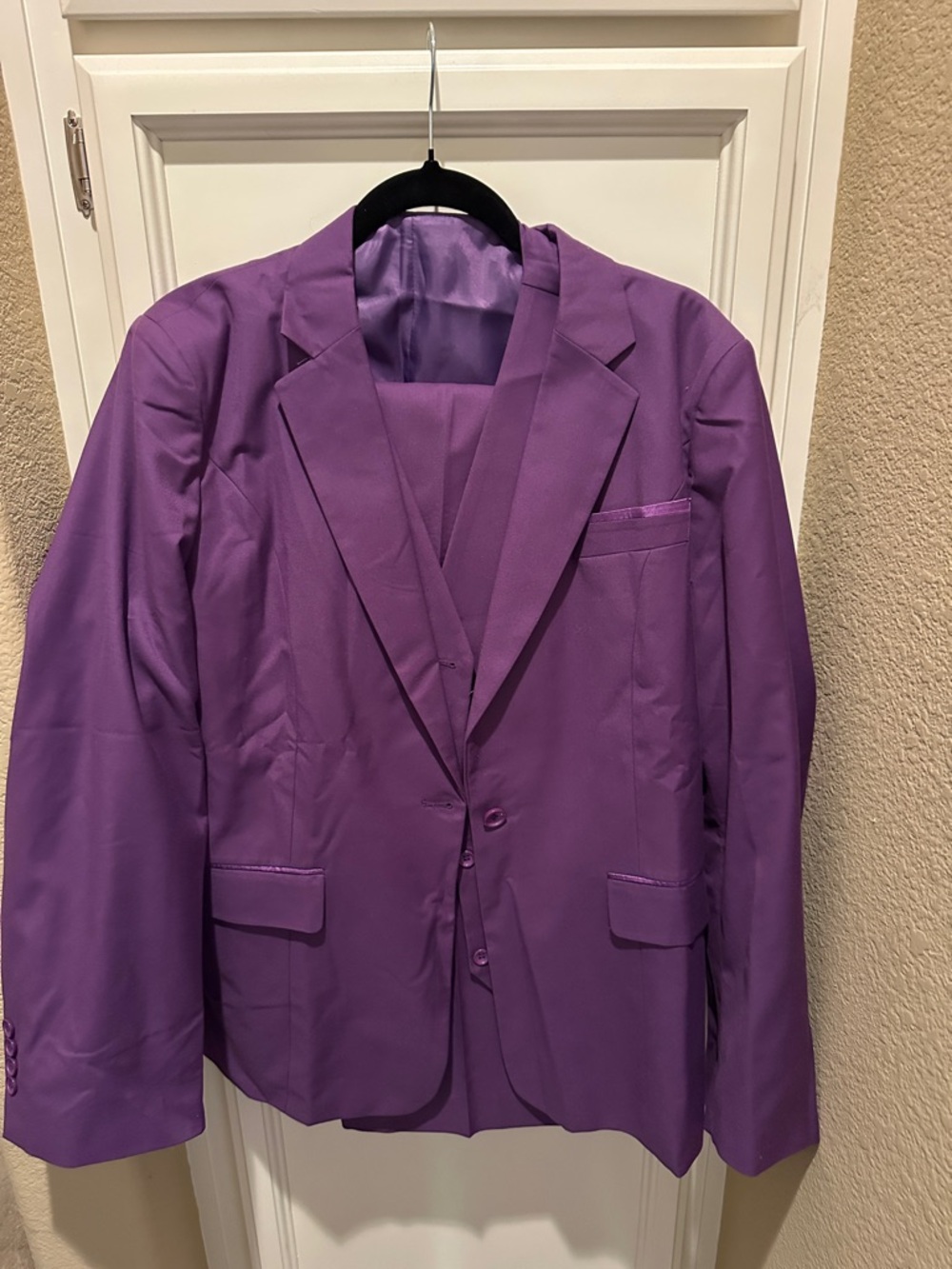 Brand New- Woman’s Purple One- Button Suit Jacket - Stylish Formal Suit